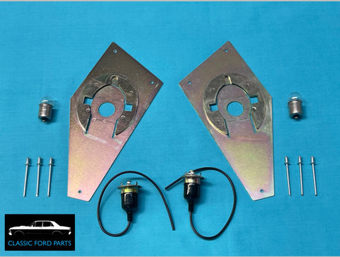 REAR PILLAR COURTESY LIGHT ASSEMBLIES FAIRMONT FALCON XW XY GT GTHO GS