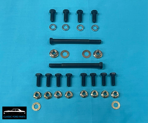 COMPLETE ENGINE MOUNT BOLT KIT FAIRMONT FALCON XR XT XW XY GT HO GS CLEVELAND