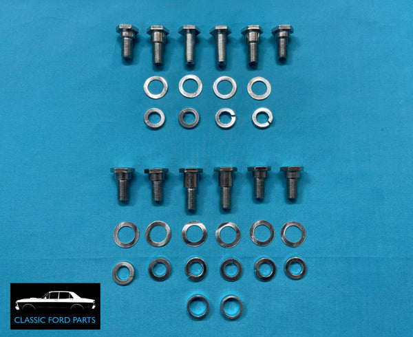 SEDAN SEAT BELT BOLT KIT FAIRMONT FALCON XA XB GS GT GS