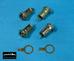 TAIL LIGHT SOCKETS SET FAIRMONT FUTURA FALCON XY GT GTHO GS