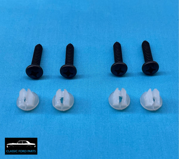 ARM REST SCREW & CLIP MOUNTING KIT UTE PANEL VAN FORD FALCON XA XB XC GS