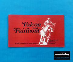 REGISTERED OWNERS MANUAL FORD XT FALCON FAIRMONT