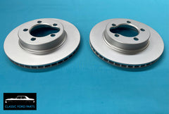 REAR DISC BRAKE ROTORS LARGE HUB 9 INCH DIFF FAIRMONT FALCON XB XC GT GS COBRA GXL