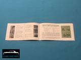 FORD FALCON XK REGISTERED OWNERS MANUAL NEW