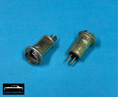 TAIL LIGHT SOCKETS PAIR DOUBLE BRAKE PARKER FAIRMONT FALCON XW XY GT GTHO GS