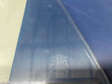 1964-66 MUSTANG COUPE DOOR GLASS PAIR GENUINE CARLITE