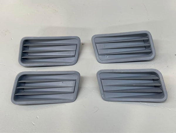 1967 MUSTANG COUPE & CONVERTIBLE QUARTER PANEL VENTS GENUINE SET