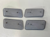 1967 MUSTANG COUPE & CONVERTIBLE QUARTER PANEL VENTS GENUINE SET