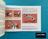 OWNERS MANUAL & SERVICE MAINTENANCE SCHEDULE FORD FALCON FAIRMONT XC GXL