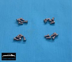 Bathurst Globe Wheel Centre Cap Screw Set FAIRMONT FALCON XY XA XB XC GS GT HO RPO 83 COBRA