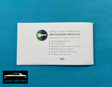 FORD FALCON XK REGISTERED OWNERS MANUAL SUIT LATE CARS NEW