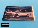 FORD FALCON XK REGISTERED OWNERS MANUAL NEW