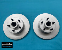 FRONT ROTORS DISC LARGE HUB FAIRMONT FALCON XB XC XD XE XF GT GS COBRA GXL