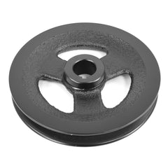 1964 - 1965 FORD MUSTANG V8 W/O AC POWER STEERING PUMP PULLEY EATON STYLE BLACK