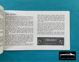 REGISTERED OWNERS MANUAL FORD XT FALCON FAIRMONT
