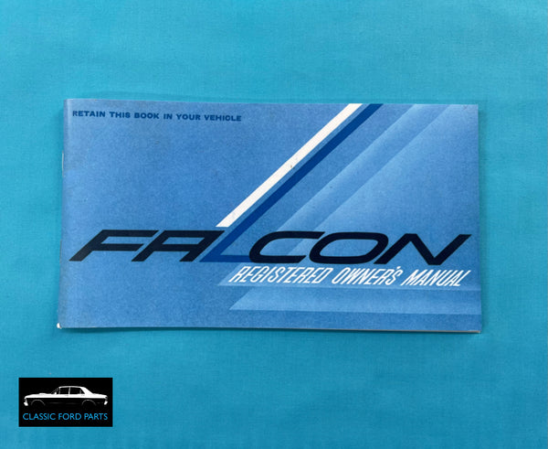 OWNERS MANUAL FORD XR FALCON FAIRMONT