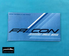OWNERS MANUAL FORD XR FALCON FAIRMONT