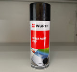 WURTH JET BLACK SATIN AEROSOL CAN