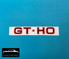 GTHO GLOVE BOX DECAL FORD FALCON XW XY GTHO