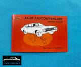 SERVICE MANUAL FORD XA GT FALCON FAIRMONT ZF FAIRLANE