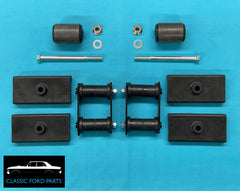 LEAF SPRING & SHACKLE BUSH KIT FAIRMONT FALCON XR XT XW XY XA XB GT GS