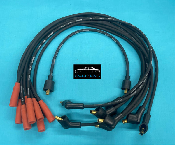 MOTORCRAFT SPARK PLUG LEADS WINDSOR FAIRMONT FALCON XR XT XW XY GT GS