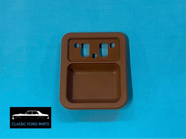 DOOR HANDLE SCUFF CUP DARK SADDLE FAIRMONT FALCON XT XW XY GT GS FAIRLANE ZB ZC ZD