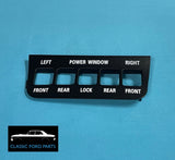 POWER WINDOW SWITCH PANEL FAIRMONT FALCON XD XE FAIRLANE ZJ ZK FC FD LTD
