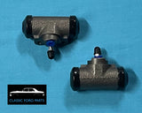 REAR WHEEL BRAKE CYLINDERS LH/RH PAIR 13/16 FALCON XK XL XM XP