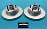 FRONT ROTORS DISC SMALL HUB FAIRMONT FALCON XW XY XA XB GT GTHO GS