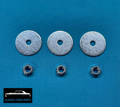 HEATER BOX NUT & WASHER SET FAIRMONT FALCON XR XT XW XY XA XB GT GTHO GS
