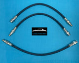 DRUM BRAKE HOSE FRONT & REAR SET FALCON XK XL XM XP