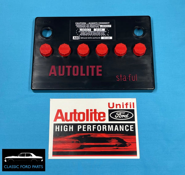 AUTOLITE BATTERY TOP COVER FAIRMONT FALCON XR XT XW XY XA GT GS GTHO