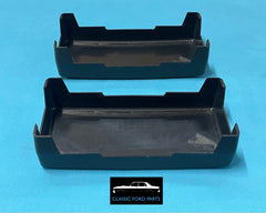 BLACK FOG LIGHT COVERS SUIT BOSCH FALCON FAIRMONT GHIA XE ESP S PACK
