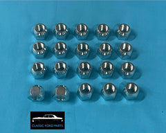 STANDARD WHEEL NUTS SET OF 20 FAIRMONT FALCON XR XT XW XY XA XB XC GT GS