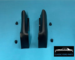 UNDER DASH FASCIA SIDE TRIM PLASTIC BLACK PR FAIRMONT FALCON XW XY GT GTHO GS