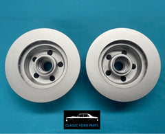 FRONT ROTORS DISC SMALL HUB FAIRMONT FALCON XW XY XA XB GT GTHO GS