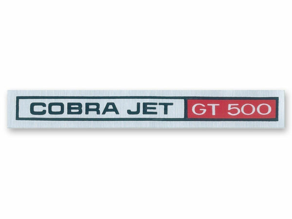 1969 - 1970 FORD MUSTANG SHELBY DASH EMBLEM COBRA JET GT 500